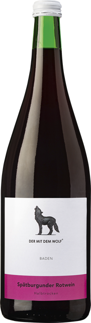 Baden Der mit dem Wolf Spätburgunder Rotwein
