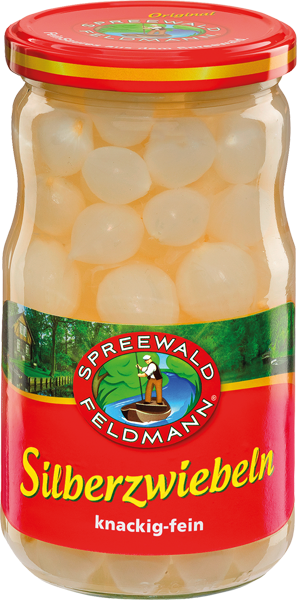 Spreewald-Feldmann Silberzwiebeln