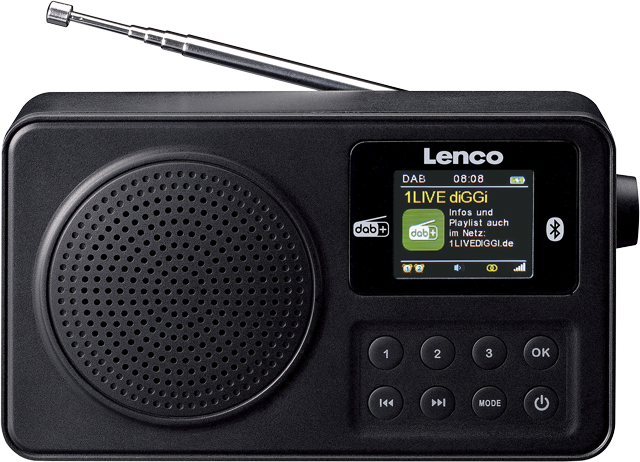 Lenco Digitalradio „PDR-033“