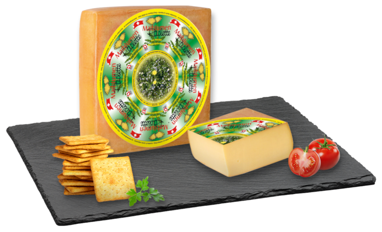 Maiblumen Raclette-Käse