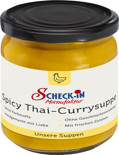 Spicy Thai-Currysuppe 