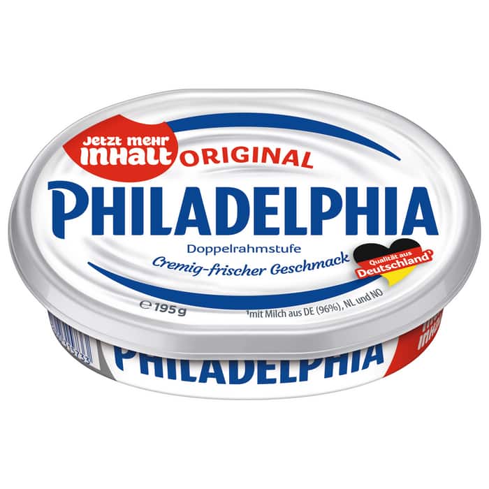 Philadelphia Frischkäsezubereitung
