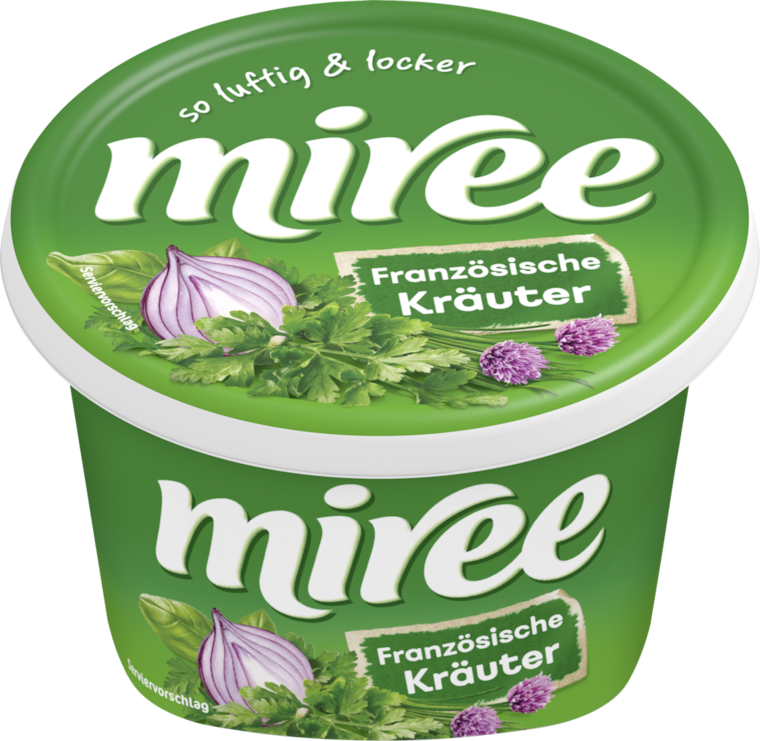 miree Frischkäsezubereitung