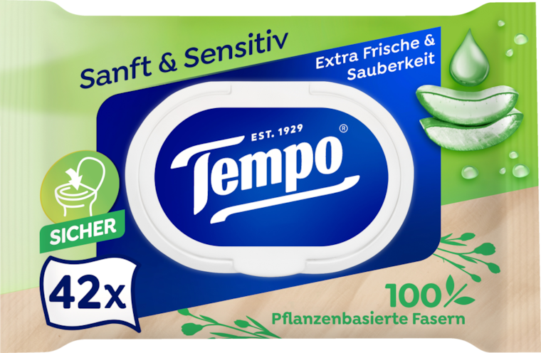 Tempo Feuchtes Toilettenpapier