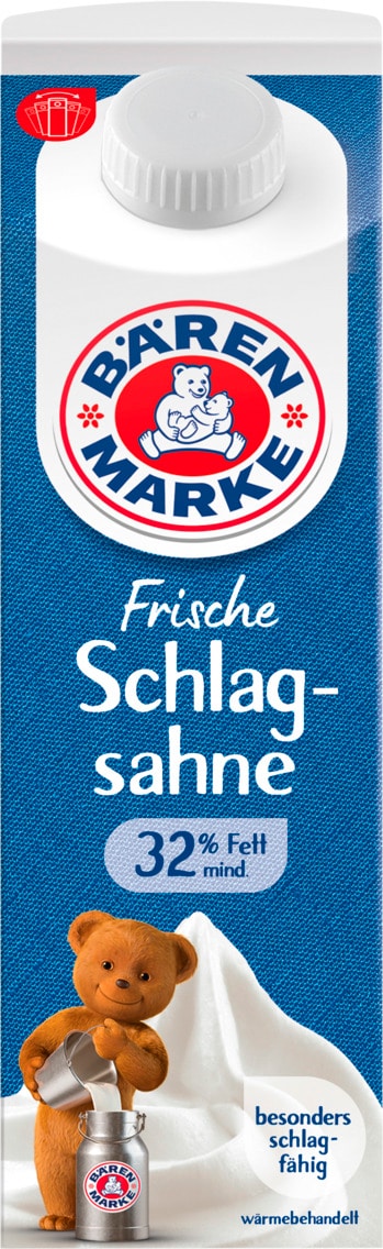 Bären Marke Frische Schlag-Sahne oder Weihenstephan Schlag-Rahm