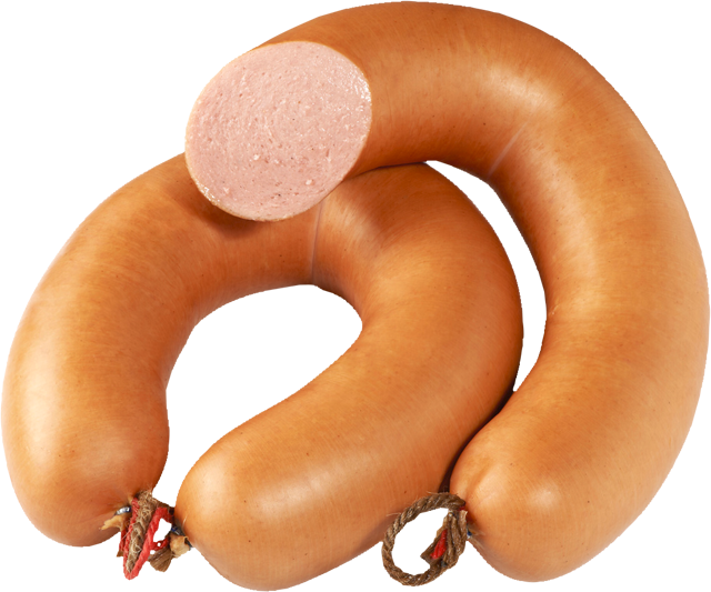 Fleischwurst im Naturdarm/Badisches Pfünderle 