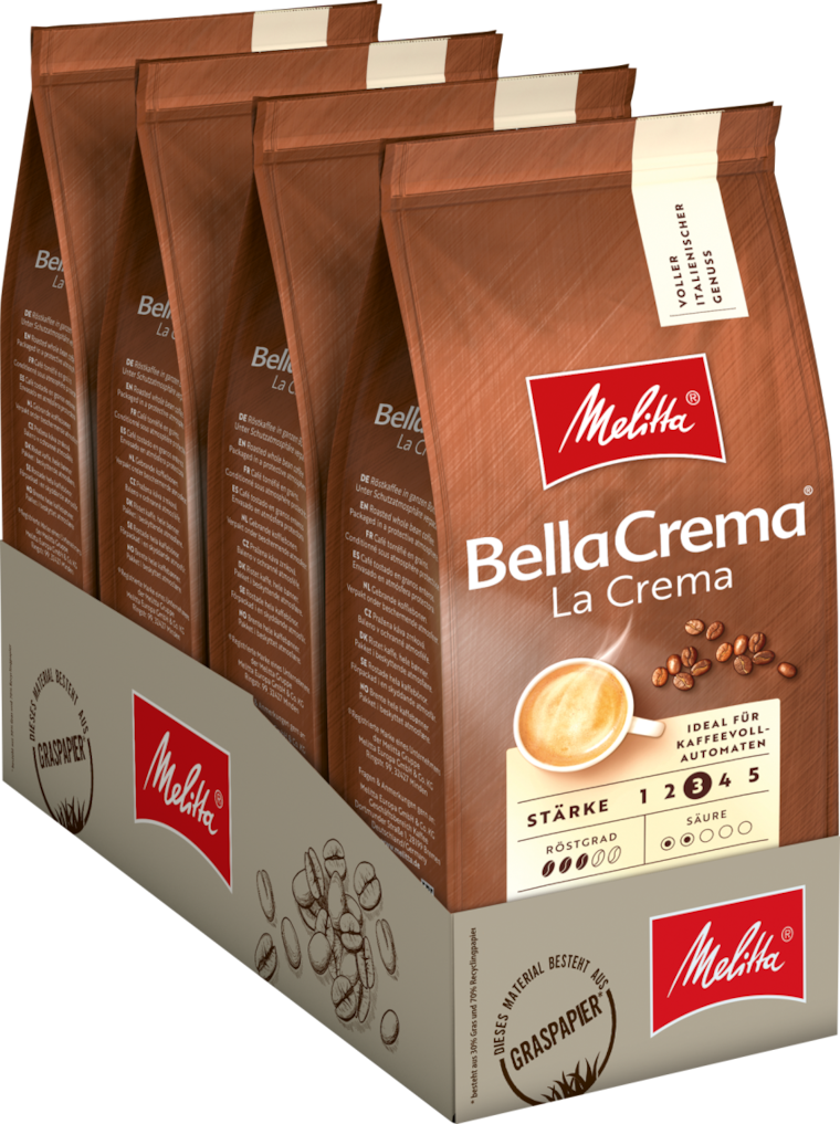 Melitta Bella Crema, ganze Bohnen