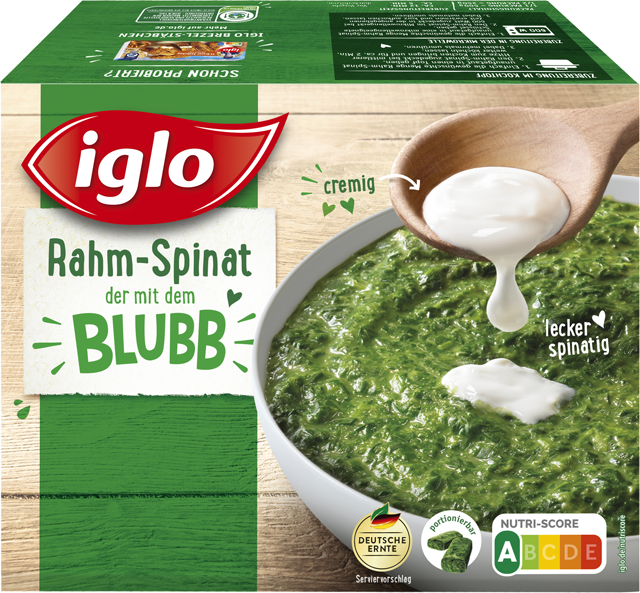 Iglo Rahm Spinat