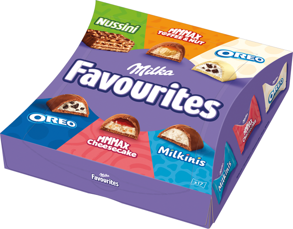 Milka Favourites oder Party-Mix