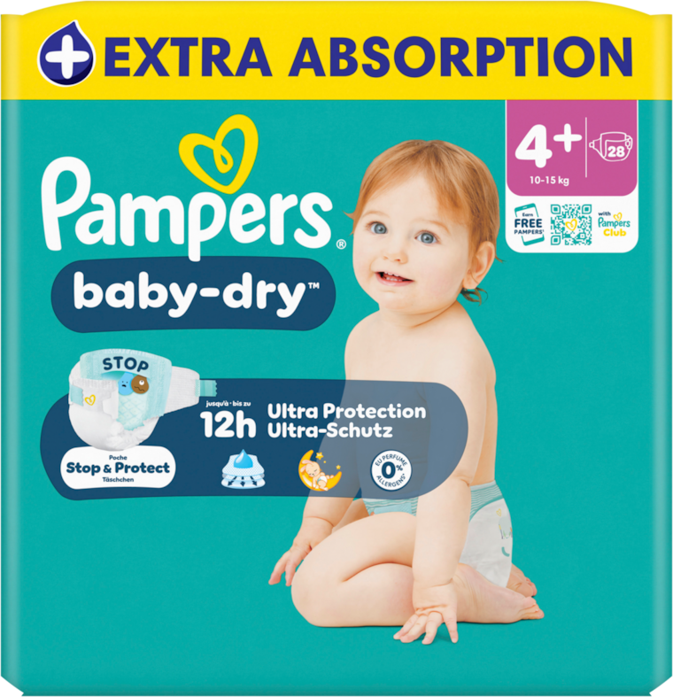 Pampers Höschenwindeln