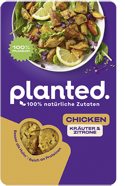 Vegan Planted Chicken Kräuter & Zitrone