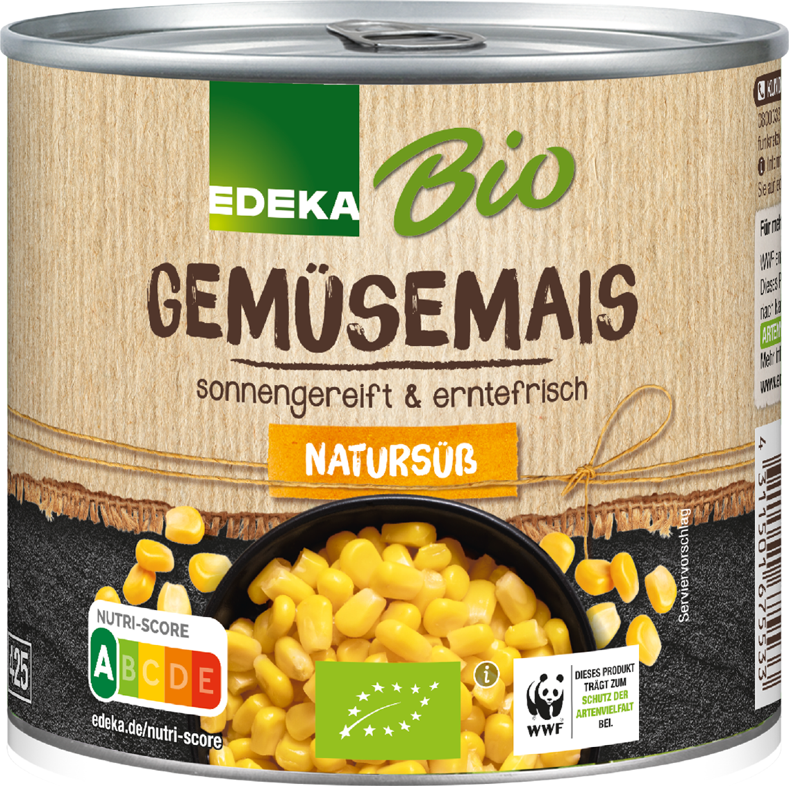 Karton-Preis! 6 x EDEKA Bio Gemüsemais