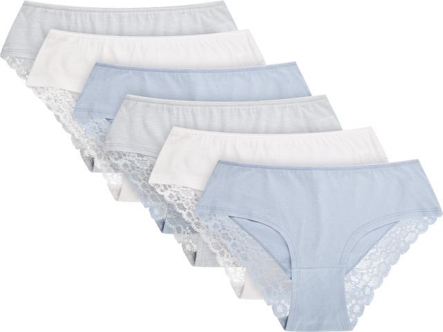 JFY Damen Pantys mit Spitze