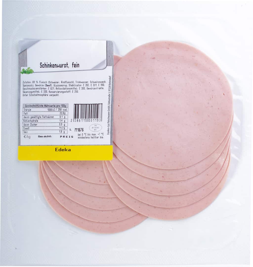 Schinkenwurst fein