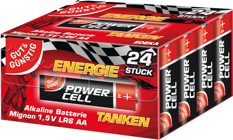 GUT&GÜNSTIG Alkaline-Batterien