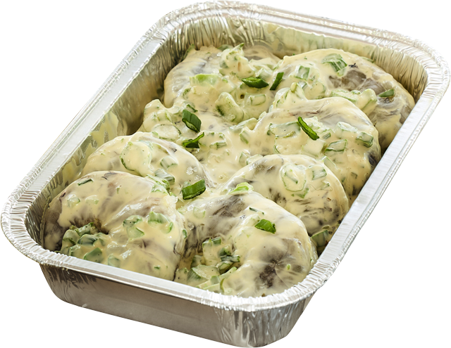 Ab Dienstag erhältlich: Garnelen mit Spargel 