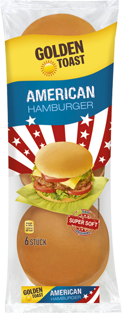 Golden Toast American Mega-Burger, Hamburger oder Hot Dog