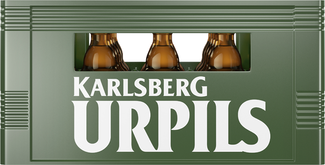 Karlsberg Urpils oder Naturradler