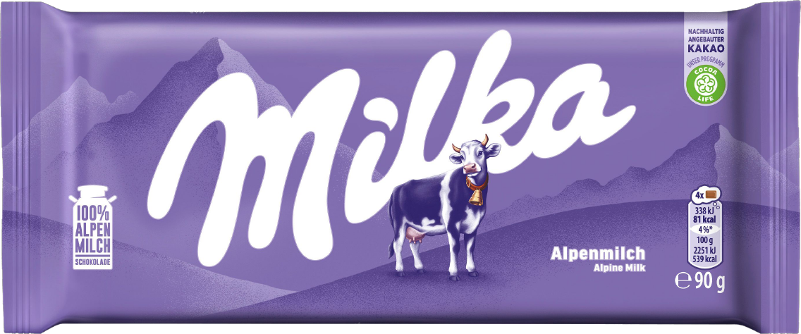 Milka Tafelschokolade