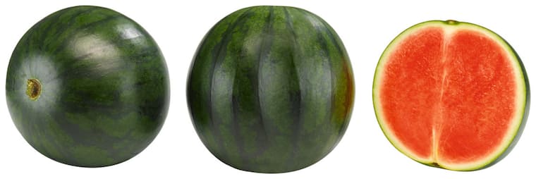 Mini Wassermelone rotfleischig