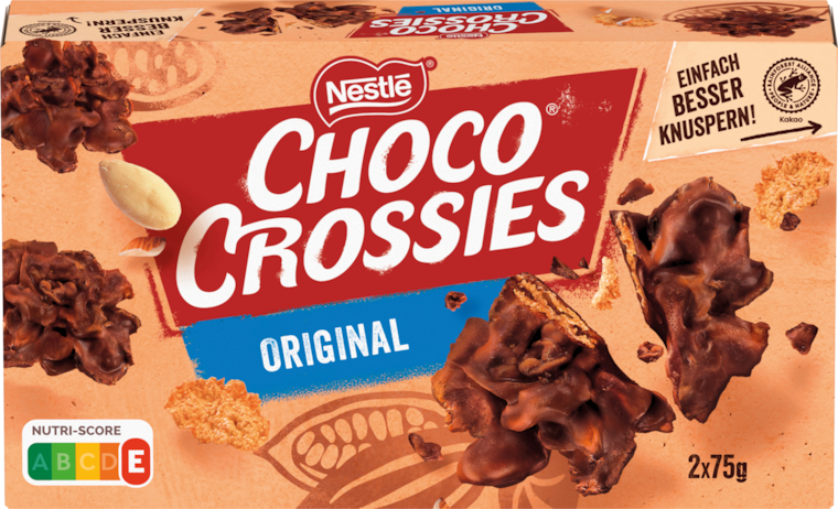 Nestlé Choclait Chips oder Choco Crossies