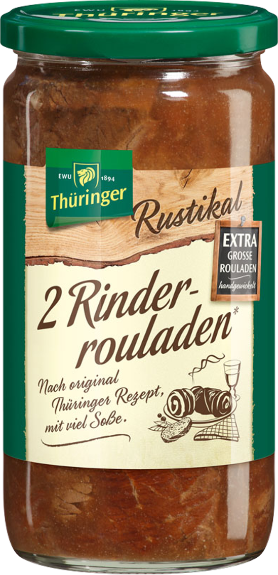 EWU 1894 Thüringer Rustikal 2 Rinderrouladen