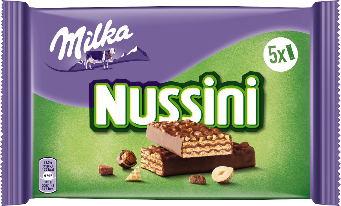 Milka Schokoriegel Nussini