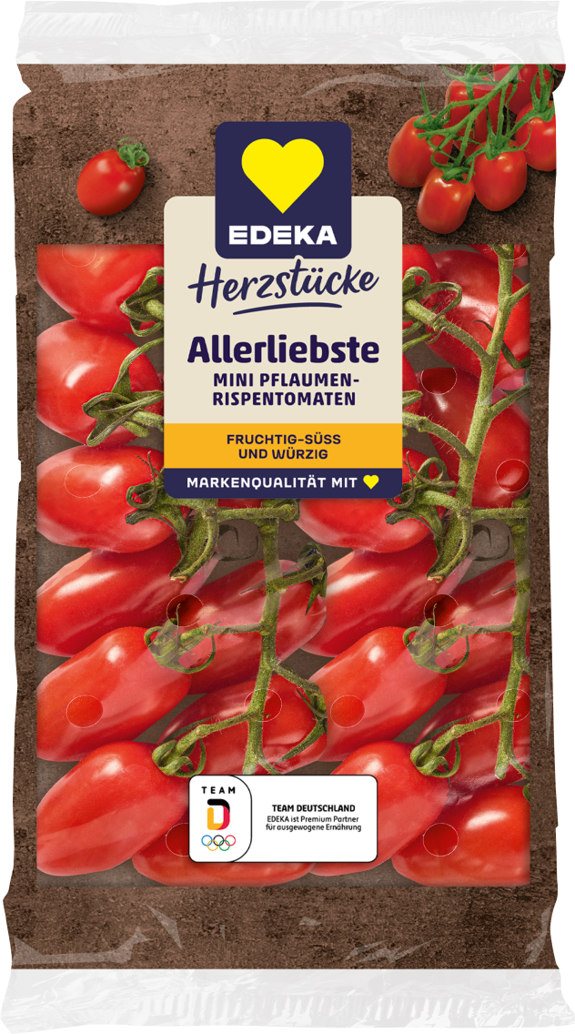 EDEKA Herzstücke Mini Pflaumen Rispentomaten
