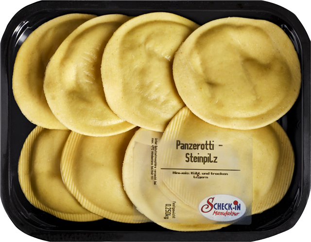 Panzerotti mit Steinpilzfüllung