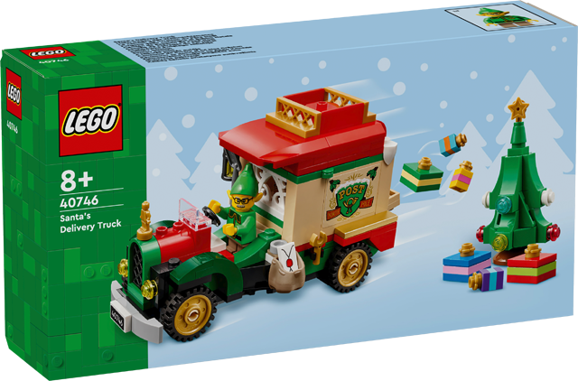 LEGO 40746 Lieferwagen des Weihnachtsmanns