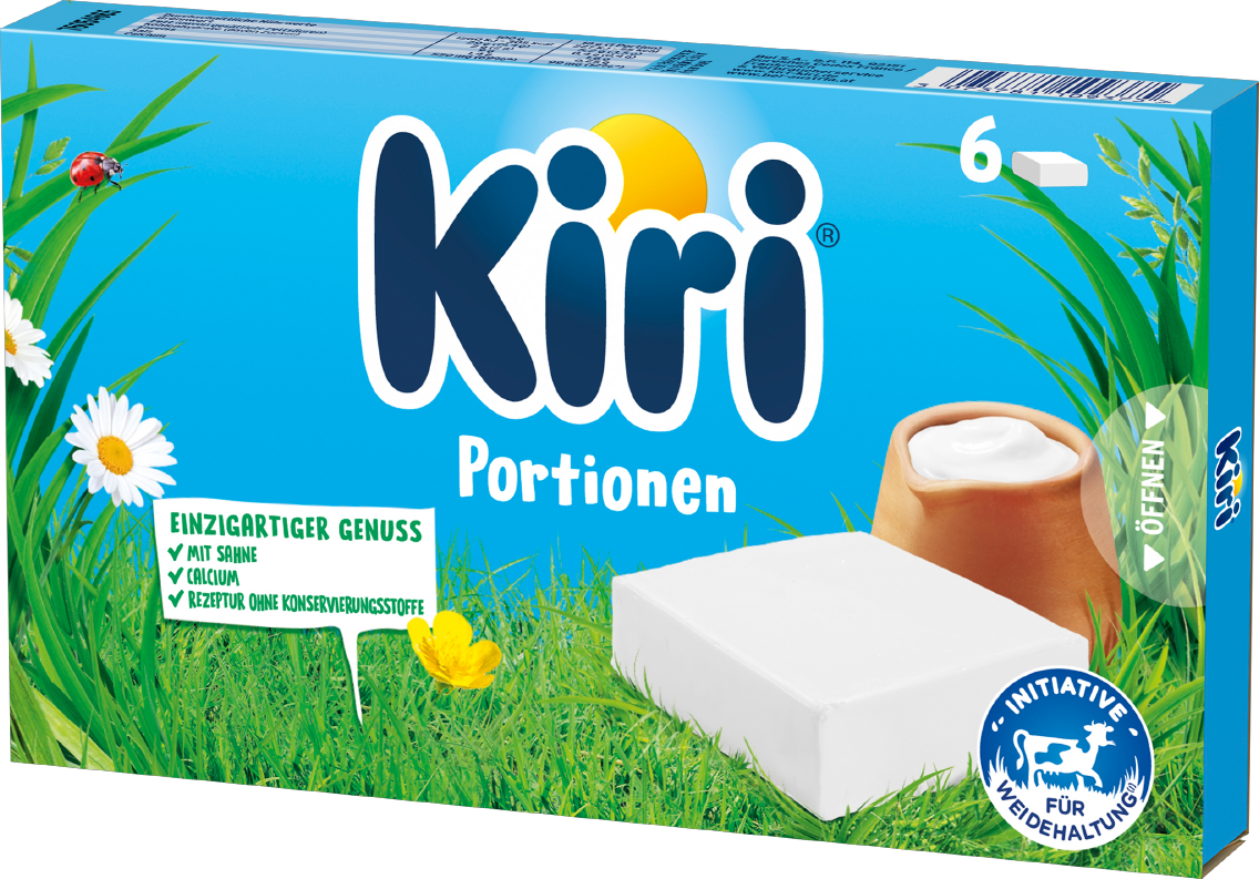 Kiri Portionen oder Dippi