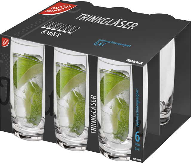 Gut & Günstig Trinkgläser