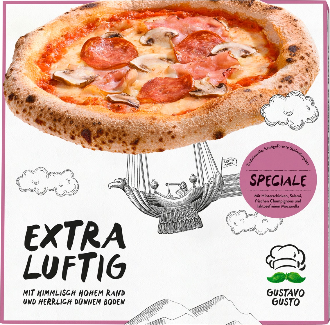 Gustavo Gusto Pizza Extra Luftig