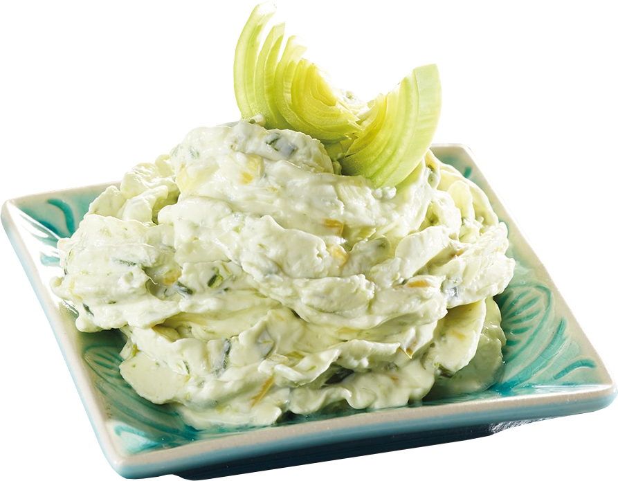 Frische Lauchterrine