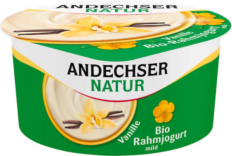 Andechser Natur Bio Rahmjoghurt oder Fruchtquark