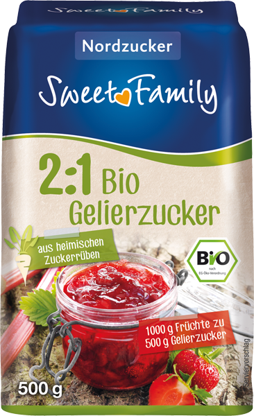Nordzucker Sweet Family Bio-Gelierzucker 2:1