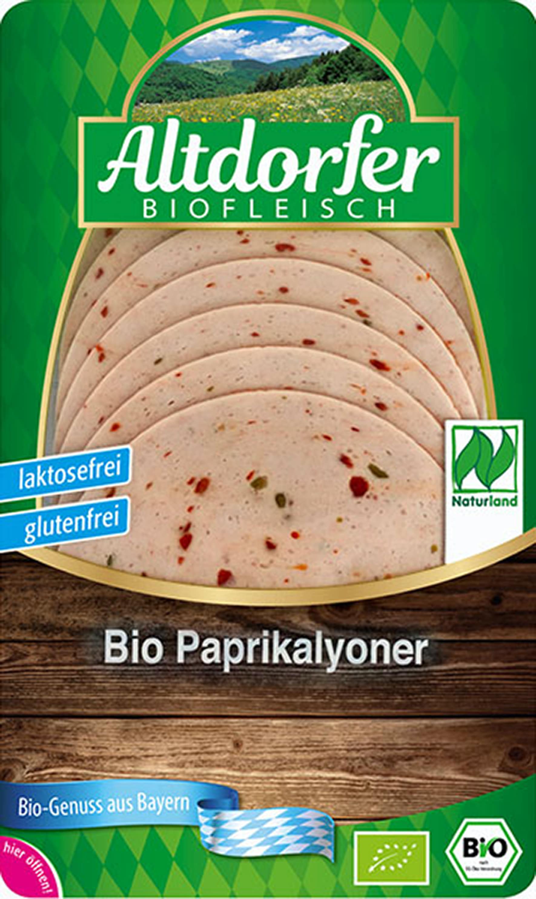 aus der SB-Theke: Altdorfer Bio Paprikalyoner
