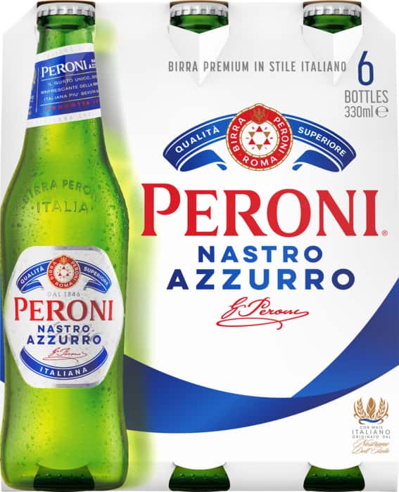 Peroni Nastro Azzurro Bier,
