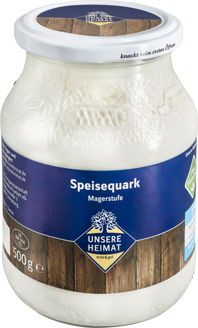 Unsere Heimat – echt & gut Speisequark Magerstufe