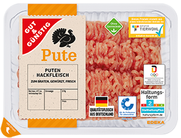 GUT&GÜNSTIG Putenhackfleisch