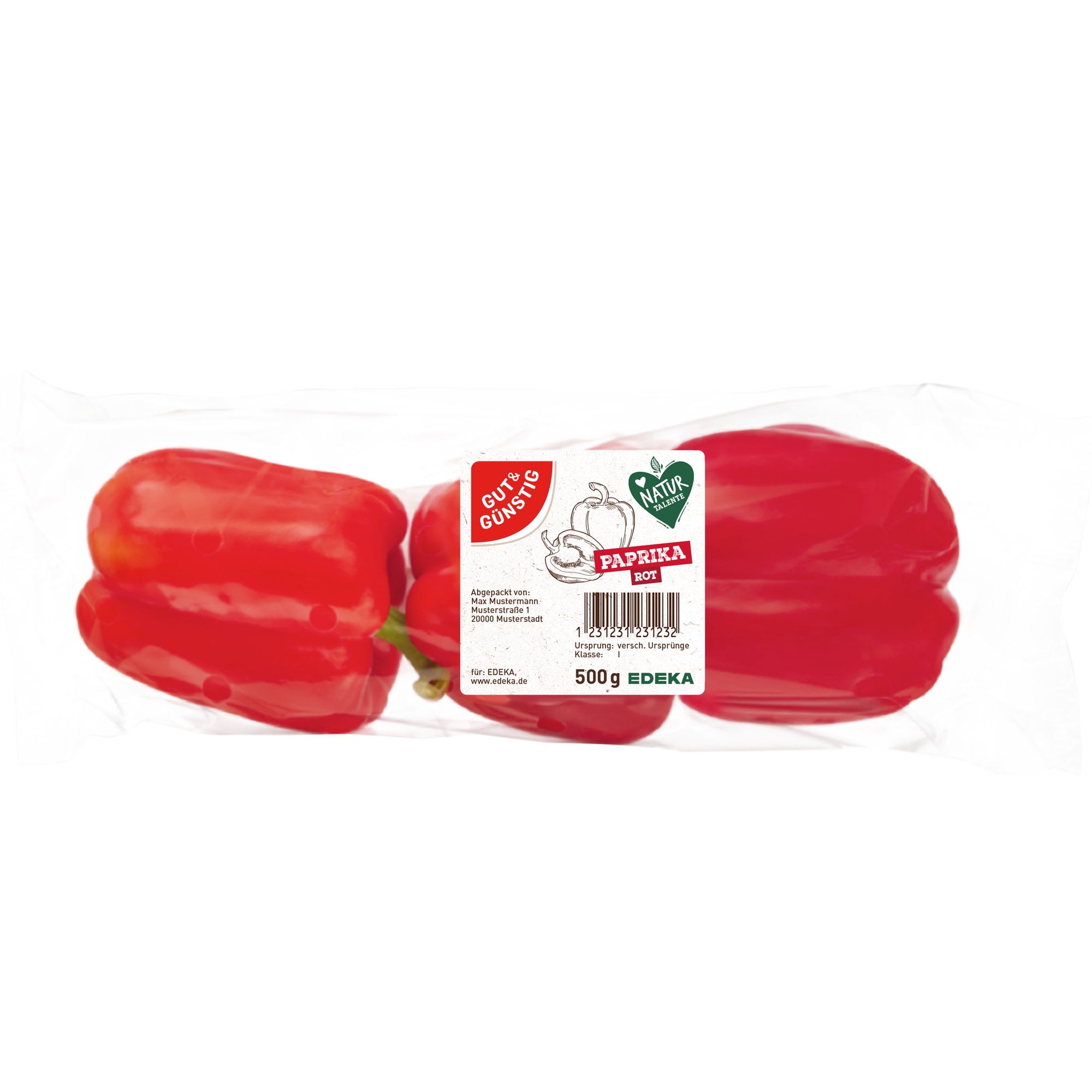 Gut & Günstig Paprika rot