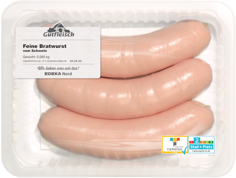 Gutfleisch Frische feine Bratwurst