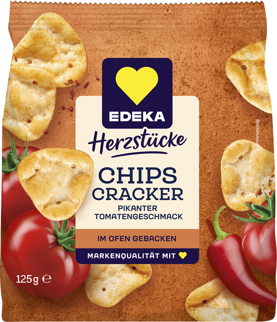 EDEKA Herzstücke Chips oder Cracker 