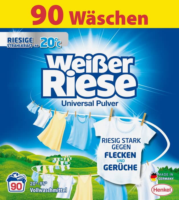 Weißer Riese oder Spee Waschmittel