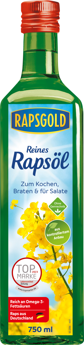 Rapsgold Rapsöl oder Sonnengold Sonnenblumenöl