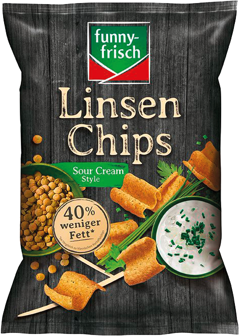 funny-frisch Linsenchips oder Popchips