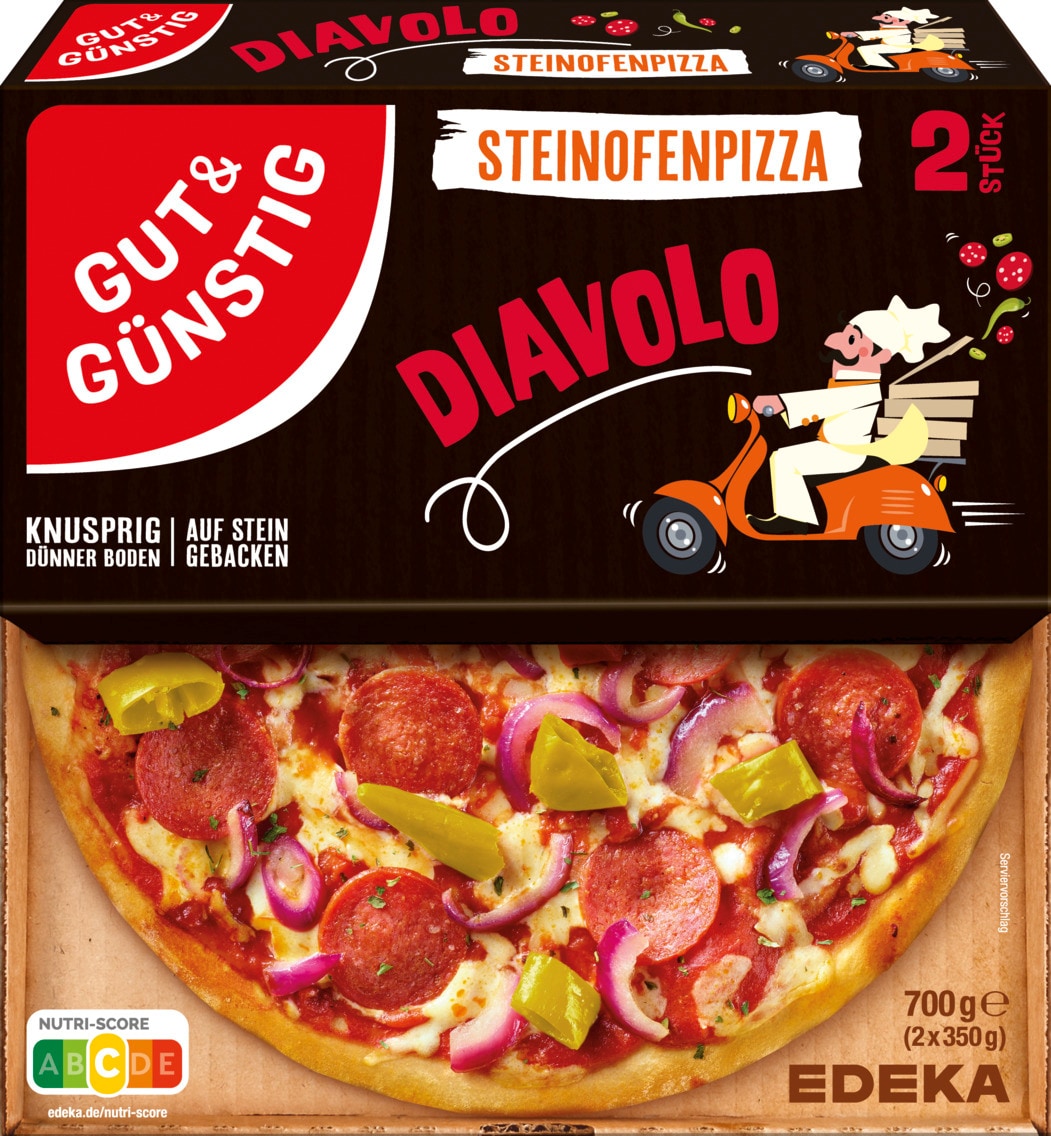 Gut & Günstig Steinofenpizza