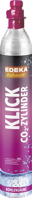 EDEKA zuhause CO²-Zylinder mit Klickfunktion oder Gut & Günstig CO²-Zylinder