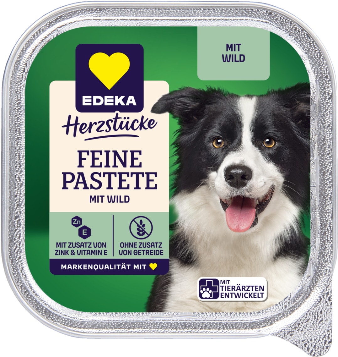 EDEKA Herzstücke Feine Pastete Hundenahrung