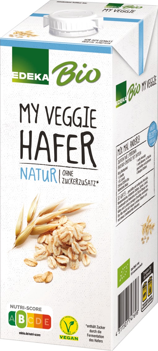 EDEKA Bio My Veggie Hafer Drink